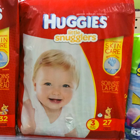 bag of diapers